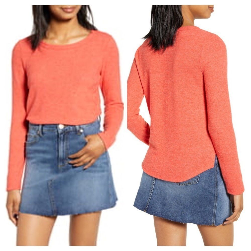 Socialite Long Sleeve Cozy T-shirt - Size Medium